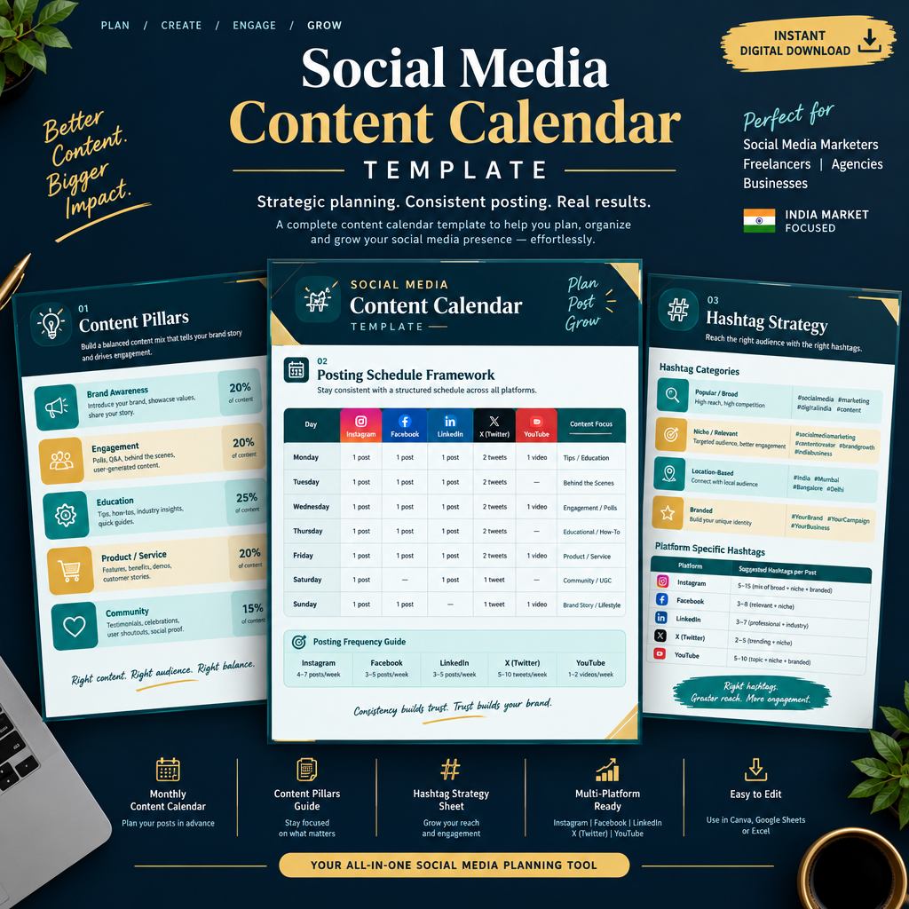 Content Calendar - Features