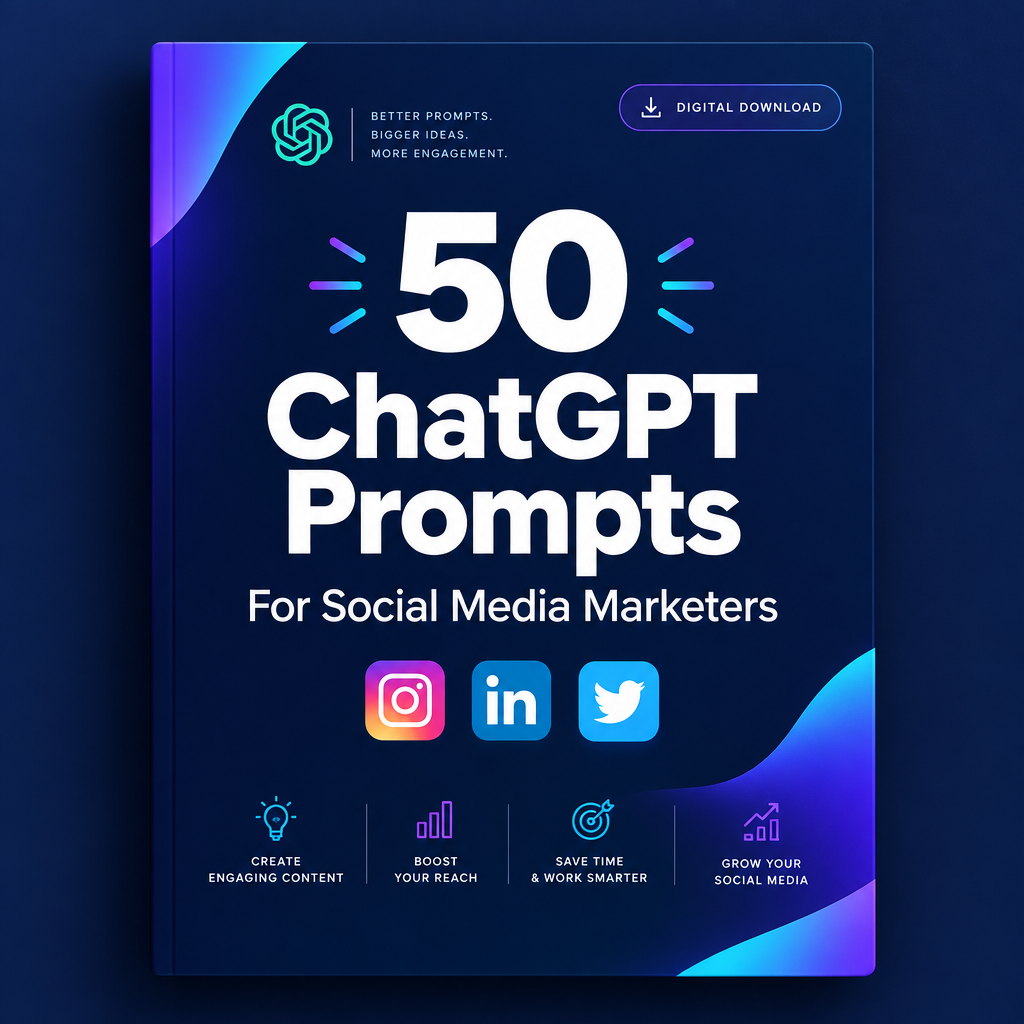 ChatGPT Prompt Pack for Social Media Marketers