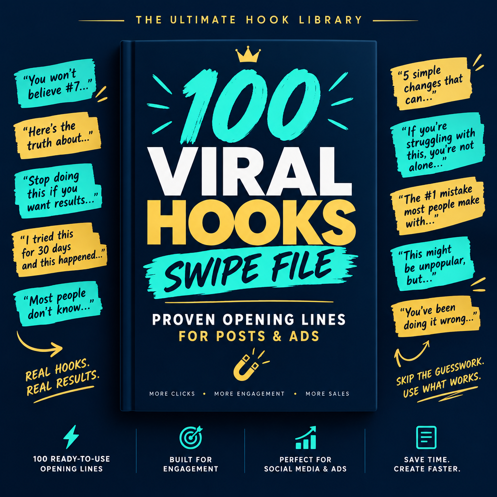 Viral Hooks Swipe File